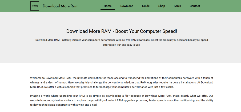 Can You Really Download More RAM for Free