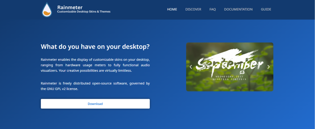 How to Build Your Own Rainmeter Skin