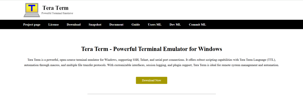 How to Download and Set Up Tera Term on Windows