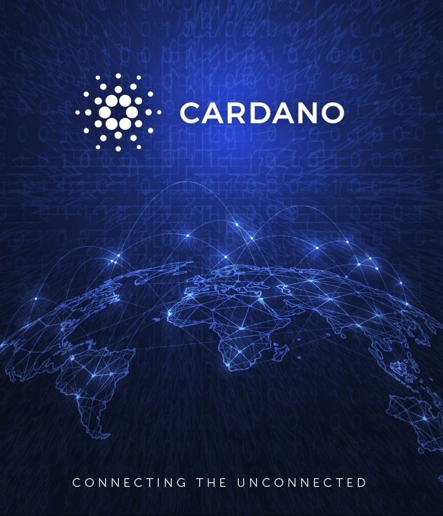 Supply Chains Test Shipment Records on Blockchain Ledgers blockchain network nodes visualisation with connected points